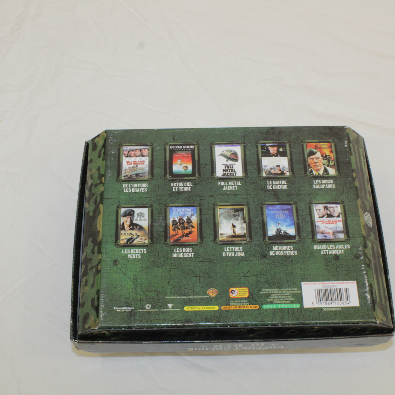 Coffret de Guerre 10 DVD Très bon état - Vue 3 - 